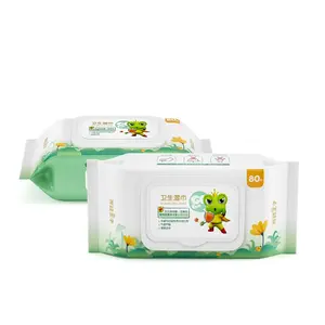 Free Samples Soft Cotton Baby Wipes pure water wipes apply to Newborn Baby
