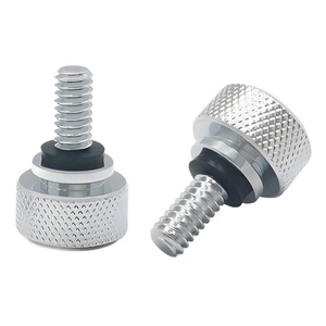 Pernos de asiento Harley-Davidson, accesorios de montaje trasero de acero inoxidable para reparación de motocicletas, repuesto JXSS099 - Product Image 1