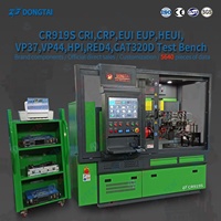 Dongtai CR919S EUI EUP HEUI common rail test tezgahı üç İstasyon test altı adet yüksek basınçlı enjektör (dahil piezo)