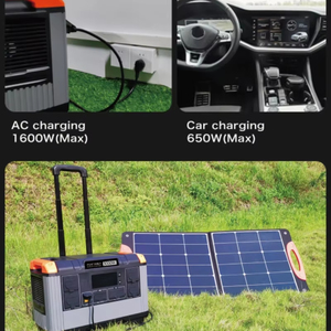 Station de charge <span class=keywords><strong>solaire</strong></span> portable LiFePO4 3000W MPPT en promotion pour alimentation de secours d'urgence en extérieur - Product Image 5