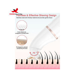 Épilateur électrique 5 en 1 pour femme, rasoir portable mini, tondeuse à poils de nez et sourcils, prix bas, approvisionnement mixte - Product Image 4