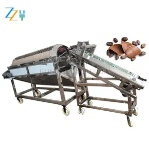 Industriële Cacaobonen Kaf Shell Verwijderen Machine/Cacaoboon Crusher/Cacaoboon Procesmachine