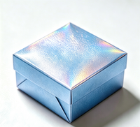 Poudre de pigment métallique holographique certifiée GUANZUN bleu ciel 36M, pigment de revêtement à longue durée de vie, encre de sérigraphie