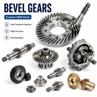 Fabricant OEM d'engrenages coniques, pièces de transmission de précision pour la robotique et l'automatisation, engrenage conique spiralé en métal, usinage CNC