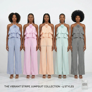 Nouvelle Robe d'été 2026 Tendance pour Femme, Épaules Dénudées, <span class=keywords><strong>Sexy</strong></span>, en Coton Confortable, avec Volants à la Taille et Motifs Rayés Floraux, Idéale pour les Rendez-vous - Product Image 1