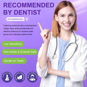 סיטונאי צבע סגול קוקוס מנטה טעם שיניים שיניים אינטנסיבי הלבנה רצועות הלבנה רצועות - Product Image 6