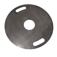 Accessoires de barbecue plaque de feu de fer ronde gril plaque de feu Durable pour la cuisson en plein air plaque de gril de feu de 80cm