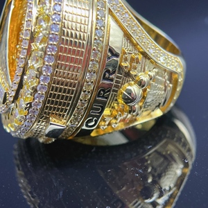 Anello Campioni Warriors FH 2022, Anello Sportivo Classico di Moda, Vendita Diretta del Produttore, Anello in Ottone con Zirconi per Uomo - Product Image 6