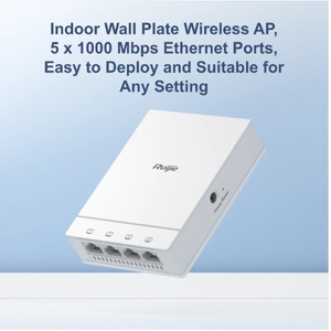 เราจี ไวร์เลส เอพี ไวไฟ 6 ดูอัลแบนด์ ไวไฟติดผนัง รุ่น <span class=keywords><strong>RG</strong></span>-AP180 - Product Image 2