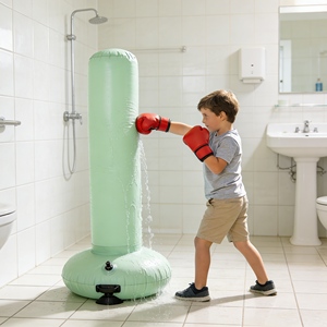 Saco de <span class=keywords><strong>Boxeo</strong></span> Inflable con Base para Juego Estable y Autónomo en Sala de Estar o Dormitorio, Precio de Fábrica - Product Image 2