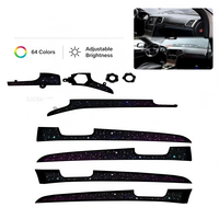 Kit d'éclairage ambiant pour Jeep Grand Cherokee 2011-2021, LED 64 couleurs, ciel étoilé intérieur, décoration d'ambiance multi-modes