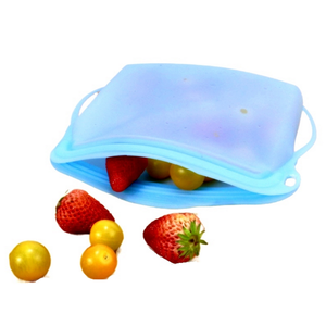 Máy rửa chén an toàn túi thực phẩm silicon tùy chỉnh BPA-free 500ml 1L rò rỉ đứng lên tái sử dụng Silicone thực phẩm lưu trữ dây kéo túi - Product Image 5