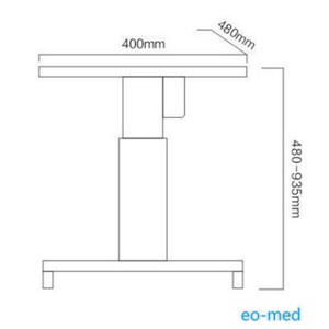 Motorized Ophthalmic <b>Table</b> Electric <b>Working</b> <b>Table</b> WZ-3M - Product Image 2