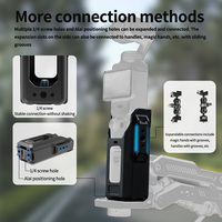 Adaptateur d'extension léger de haute qualité pour DJI Osmo Pocket 3, cage de protection en aluminium, support métallique, vis 1/4