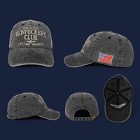 Gorra Trucker con Malla Trasera y Bordado de Aniversario, Parche Lateral con Bandera y Logotipo Personalizado, Visera Curva, Gorra de Béisbol Ajustable, Gorra de Papá