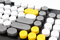 2025 baru K2 Keyboard berkabel USB Harga Murah 98-kunci Mouse Keyboard kantor PC mesin tik komputer Logo kustom