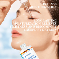 Essence d'acide hyaluronique de marque privée XM OEM ODM Vitamine C L'acide hyaluronique d'aloe vera hydrate et embellit la peau