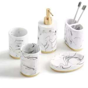 Meilleures ventes 2026 – Ensembles de salle de bain faits main en résine de haute qualité, écologiques, élégants, luxueux, au design tendance et de forme personnalisée – LODI IMPEX - Product Image 4