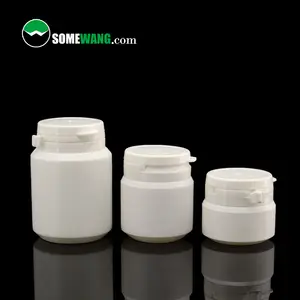 SOMEWANG药瓶100毫升木糖瓶药片包装瓶空PE 20毫升60毫升100毫升塑料药品螺帽