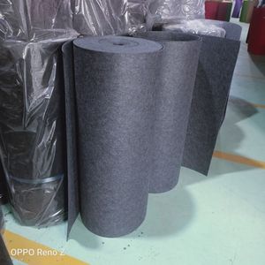 Vente chaude <span class=keywords><strong>Feutre</strong></span> en polyester insonorisant écologique à haute densité pour l'insonorisation des murs de la maison, les plafonds suspendus, les sols - Product Image 4