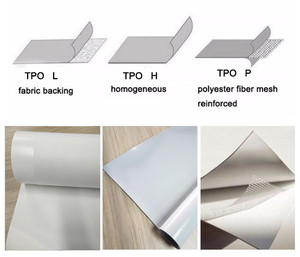 Membrana Autoadhesiva de <span class=keywords><strong>TPO</strong></span> para Techos, Lámina Impermeable para Impermeabilización de Techos Planos - Product Image 2