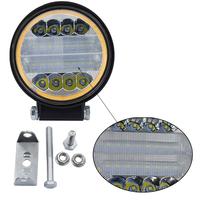 Barre lumineuse LED tout-terrain 4 pouces, faisceau combiné large et spot, projecteur, feux de jour 12V 120W pour Jeep, VTT, UAZ, 4x4, camion