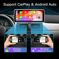 Radio de Auto 2DIN con Android 14 y CarPlay Inalámbrico para BMW Serie 3/4 (F30/F31/F34/F36) con Amplificador OBD2, Navegación GPS RGB
