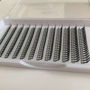 לייזר מודפס קומיקס זרקור ריסים הרחבות טבעיות מנגה קל משקל טבעי ריסים מלאכותיים עשה מראש ספייק אוהדים - Product Image 5