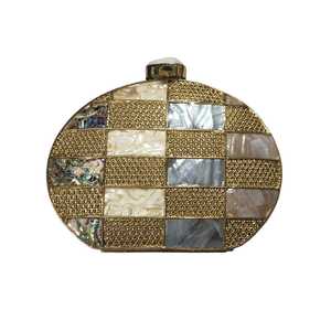 Hot Selling Fancy Clutch <b>Bag</b> Partywear Beaded Handbag for Women Available at Wholesale Price for Export From India - Product Image 1