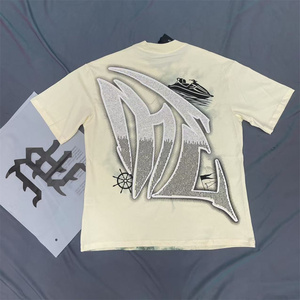 Misto emozione diamante angelo Beige a maniche corte t-shirt da <span class=keywords><strong>uomo</strong></span> <span class=keywords><strong>abbigliamento</strong></span> <span class=keywords><strong>di</strong></span> <span class=keywords><strong>marca</strong></span> - Product Image 2