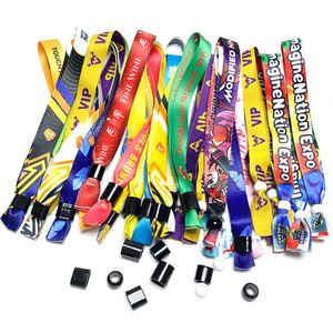 Pulsera de Tela para Entradas a Festivales, Brazalete de Tela Personalizado para Eventos y Fiestas - Product Image 1