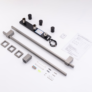<span class=keywords><strong>Toallero</strong></span> Eléctrico Vertical Negro Mate de 80.5x2.2cm con 3 Rejillas, Montaje Oculto en Pared, <span class=keywords><strong>Acero</strong></span> <span class=keywords><strong>Inoxidable</strong></span> 304 - Product Image 4