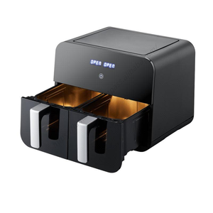 Friteuse à air double 10L à écran tactile pour la maison, four intelligent avec 2 paniers indépendants, vente en gros - Product Image 1