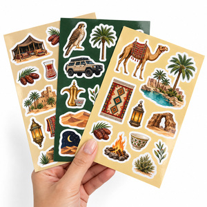 Hojas de Etiquetas Personalizadas Transparentes para Mascotas, Hojas de Papel Holográficas con Corte Kiss Cut, Corazón de 5 cm, Bonitas Etiquetas Holográficas A5 - Product Image 1