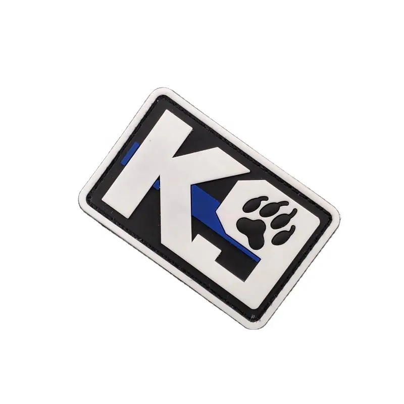 Service Dog K9 Tactical Moral 3D PVC Patch glow badge