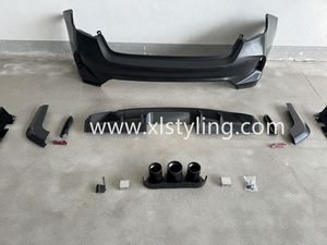 Facelift de parachoques de coche para Civic 2021 + actualización a <span class=keywords><strong>TR</strong></span> Bodykit conversión difusor de parachoques trasero delantero - Product Image 5