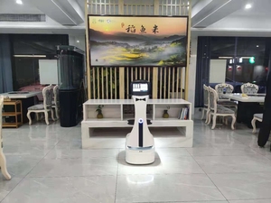 Robot de service intelligent commercial multifonctionnel pour la livraison de nourriture dans les hôtels, les restaurants et les services de traiteur - Product Image 2