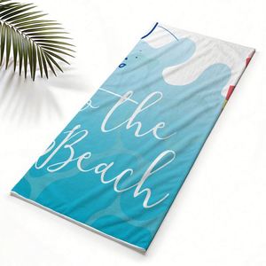 27" X 54" Microfiber Pool Thin Towel Oversized Big <b>Extra</b> <b>Large</b> Sand Free Towels Quick Dry Travel Camping Beach Gift - Product Image 4