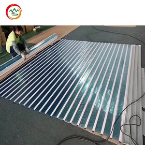 Volets roulants de garage en polycarbonate transparent électrique moderne au design personnalisé Volets roulants pour portes coulissantes automatiques Matériau - Product Image 4