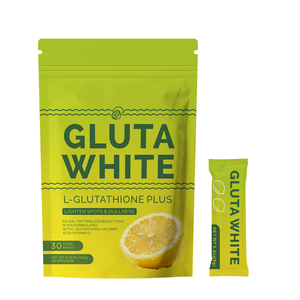 ราคาขายส่ง ผลิตภัณฑ์ฉลากส่วนตัว ผงวิตามินมัลติกลูต้าไธโอน 99% กลูต้าพลัส ผิวขาวกระจ่างใส สำหรับผิว ผม เล็บ สุขภาพ - Product Image 1