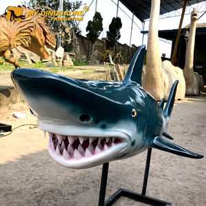 Scultura Realistica di Squalo a Grandezza Naturale in Vetroresina My Dino AA678 - Product Image 1