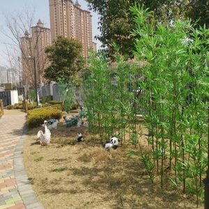 Plantes en pot artificielles en <span class=keywords><strong>bambou</strong></span> d'arbre de <span class=keywords><strong>bambou</strong></span> en plastique chinois pour la décoration extérieure d'intérieur - Product Image 5