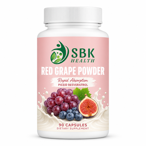Servicio Personalizado de Cápsulas de Polvo de Uva Roja, Polvo de Uva Roja para Mayor Energía Física y Aumento de la Producción de Óxido Nítrico - Product Image 1