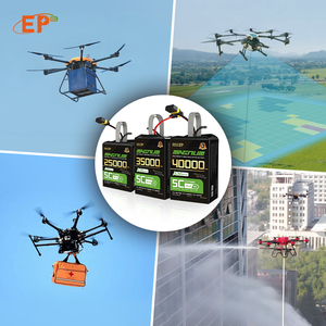 Batterie de drone à semi-conducteurs 45Ah 66AH 10C, pack de batteries LiPo polymère au lithium 6S 12S 18S pour UAV/VTOL à voilure fixe/Multirotor - Product Image 2