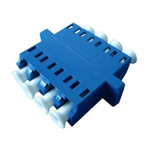 Coupleur à bride FTTH LC <span class=keywords><strong>Quad</strong></span> 4 LC, adaptateur fibre optique compatible IP, monomode/multimode, certifié ISO9001 - Product Image 6