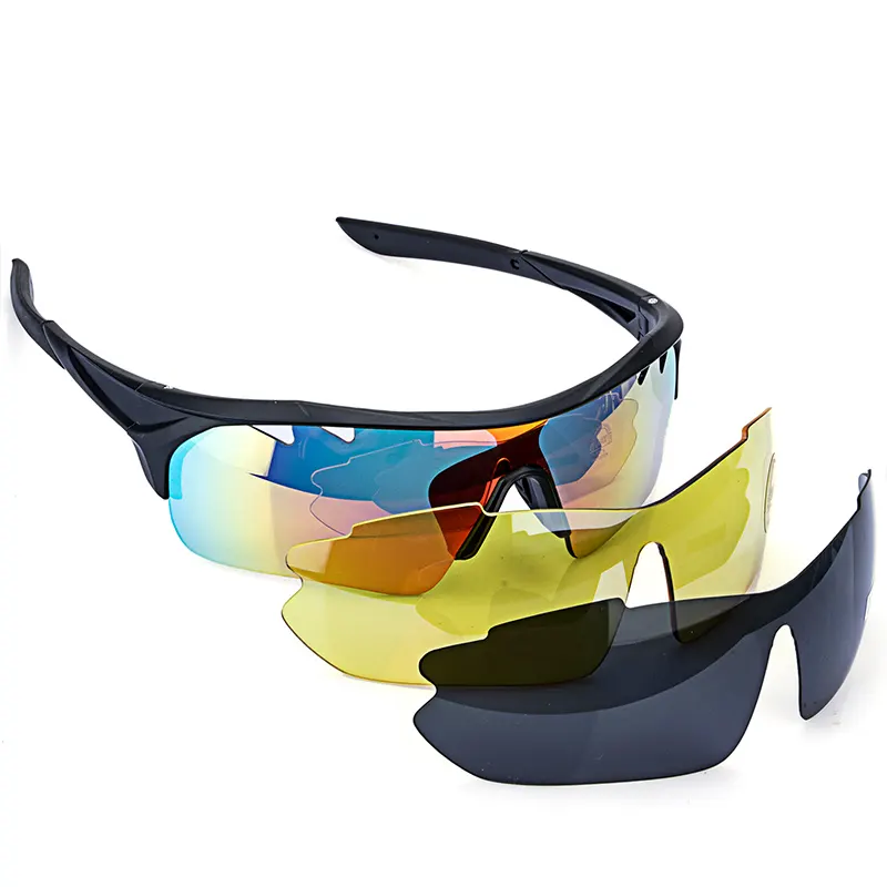 Комплект велосипедных очков, дизайнерские спортивные солнцезащитные очки Oem высокого качества