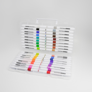 <span class=keywords><strong>Pennarelli</strong></span> Acrilici a Punta Singola 12/24/36/48 Colori, Set Artistico Impermeabile e Sicuro <span class=keywords><strong>per</strong></span> <span class=keywords><strong>Tela</strong></span>, Legno, Pietra - Product Image 4