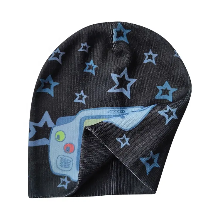 Bonnets d'hiver à sublimation y2k bonnet acrylique unisexe adulte personnalisé vente en gros