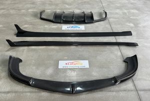 Accesorios para coche, kit de carrocería de fibra de carbono, labio delantero, difusor trasero, falda lateral para Mercedes Benz CLS clase W218 CLS63 2013 - Product Image 6