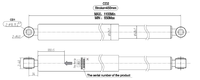 Sambungan Konektor Bushing Karet Baja Solar Damper GFZM58030CC